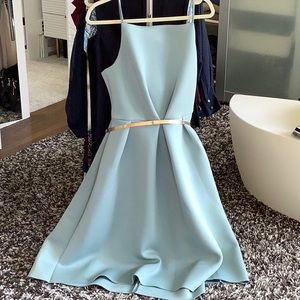 ASOS egg robbin blue midi dress.  Size 12.